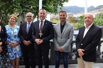 Telde, en el hermanamiento en Madeira de Gáldar con Machico/TA.